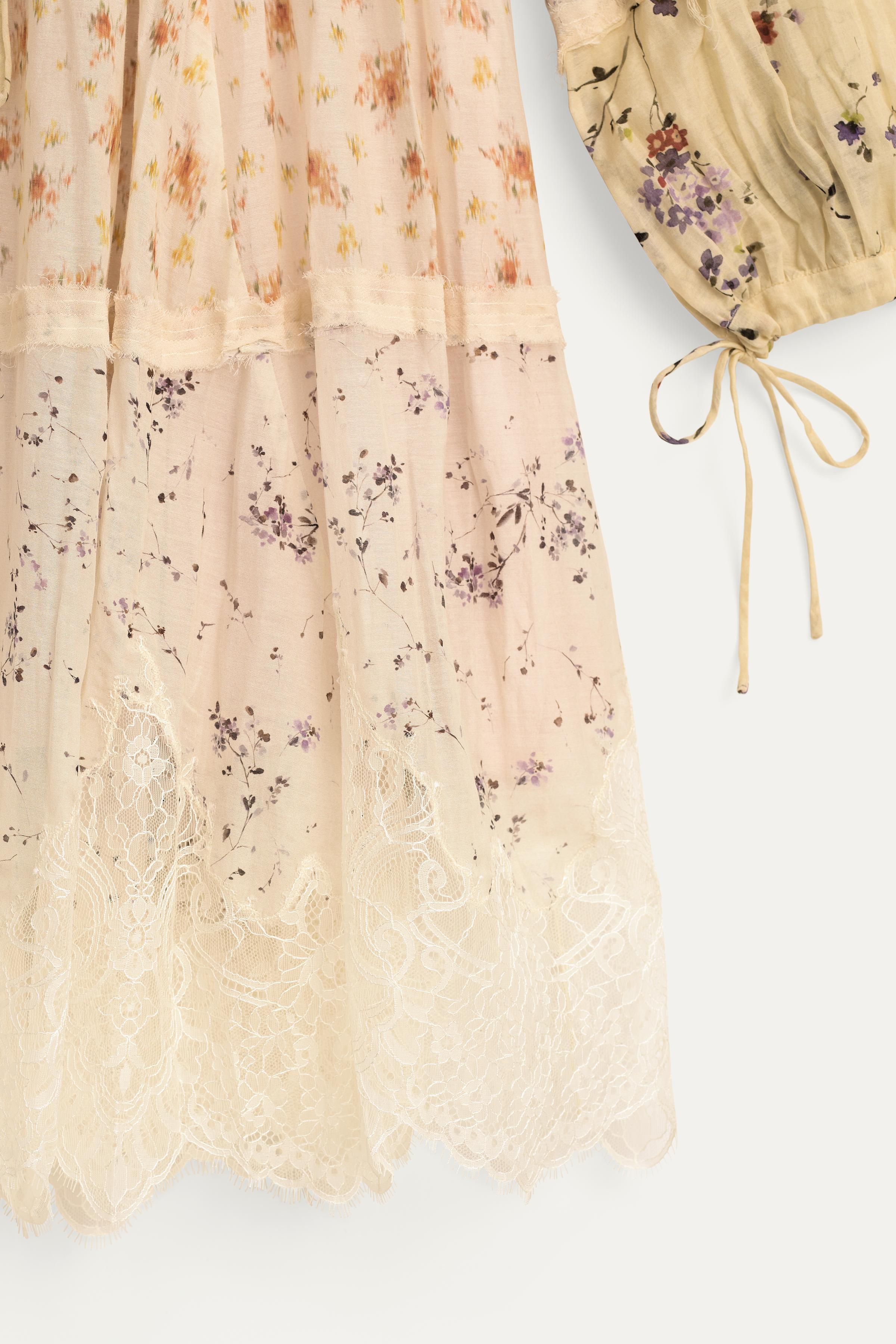 LIMITED EDITION PRINTED PATCHWORK DRESS